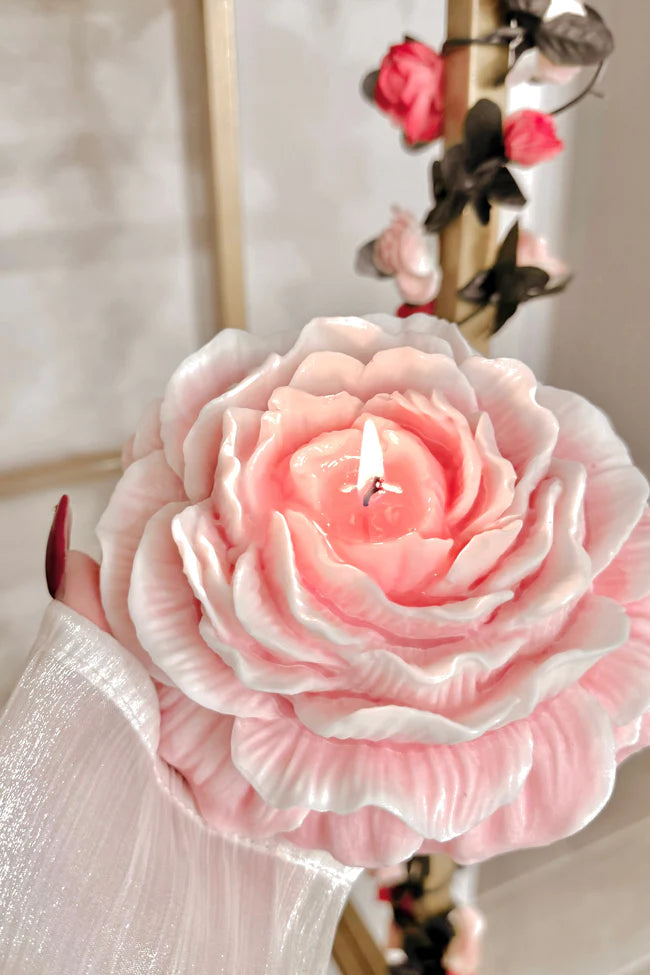 BLOOMING PEONY CANDLE - XXL